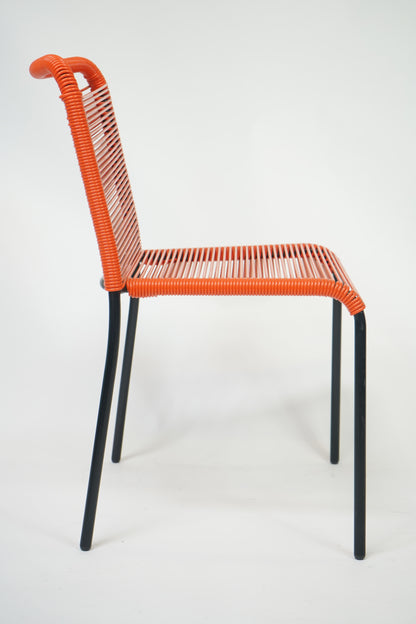 La Naranja Chair Orange/Black