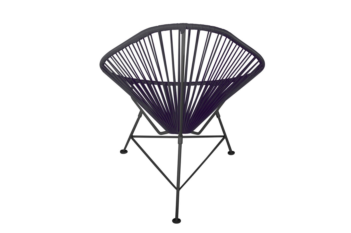 Set of 2 Black Acapulco Chairs