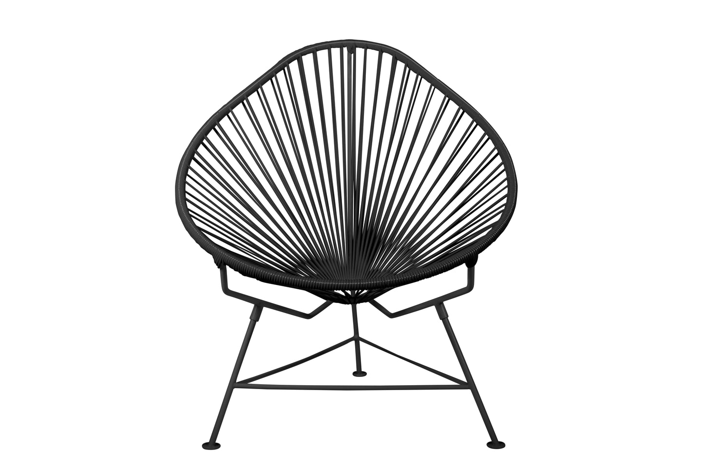 Set of 2 Black Acapulco Chairs