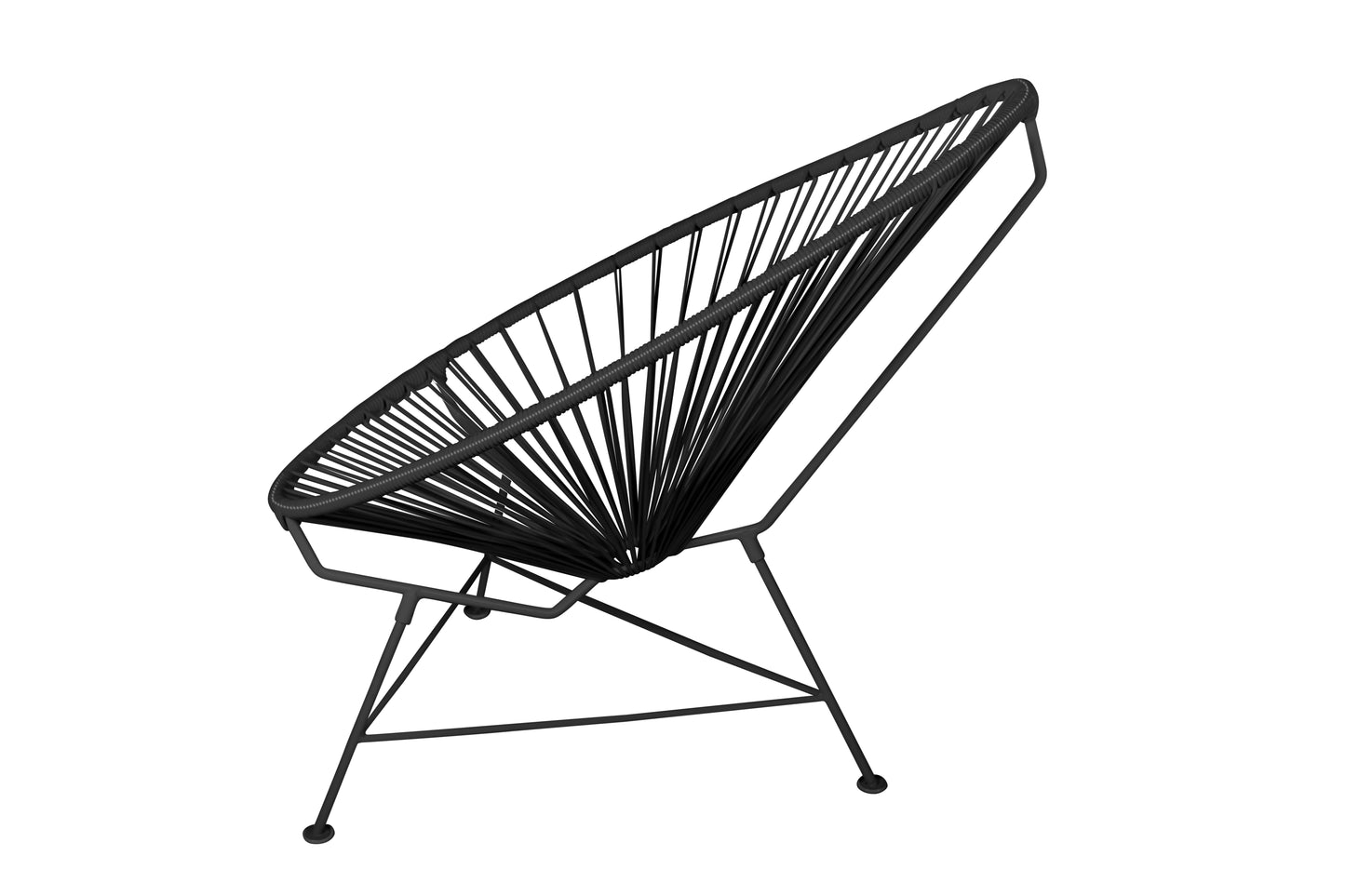 Set of 2 Black Acapulco Chairs