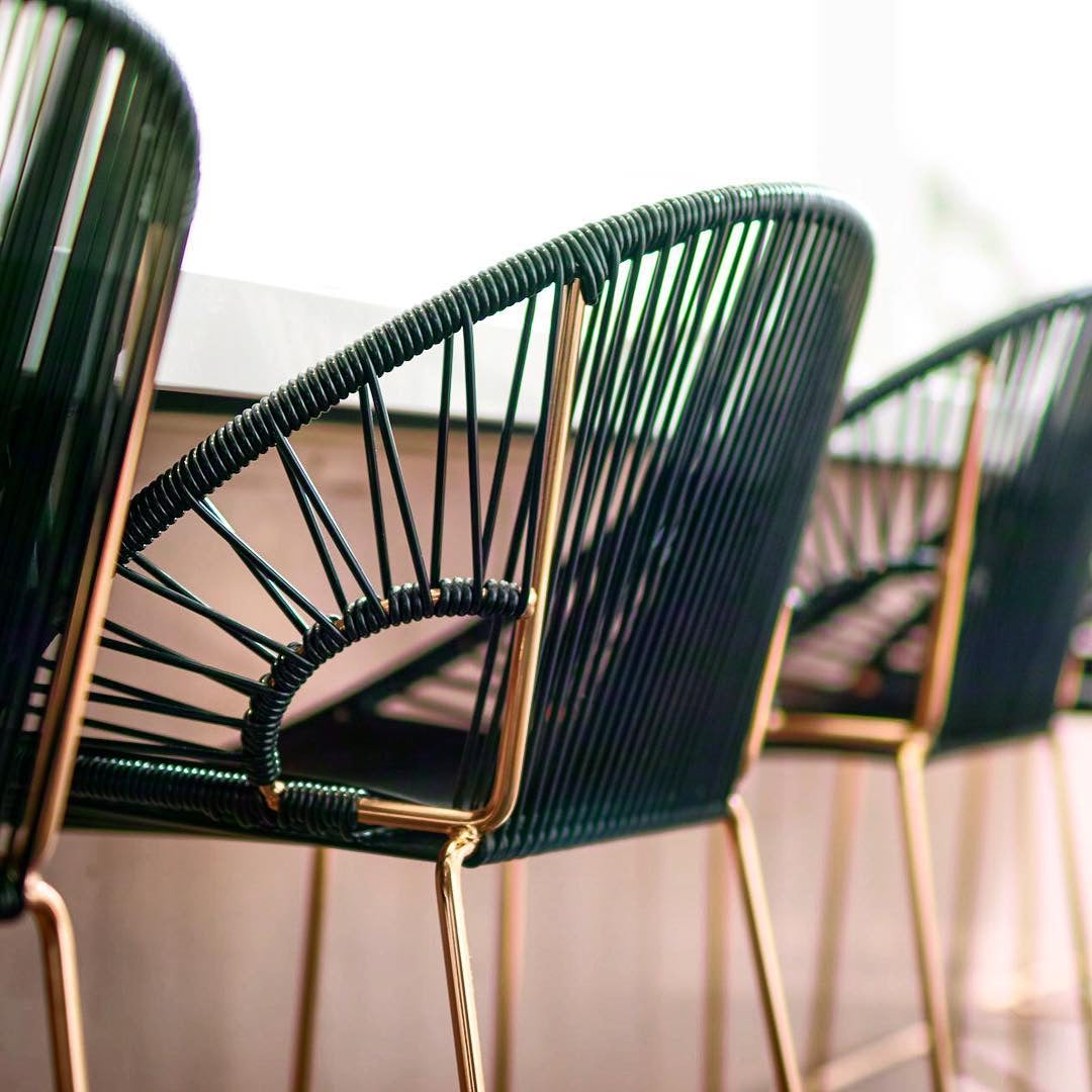 Handwoven Puerto Counter Height Stool – Customizable