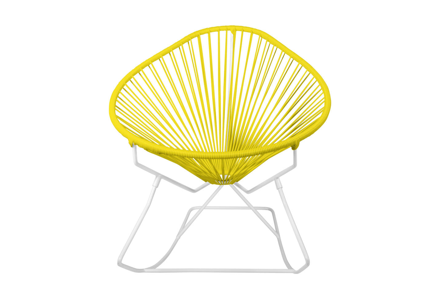 Handcrafted Premium Acapulco Rocking Chair – Indoor/Outdoor Design with Custom Frame & Vinyl Colors