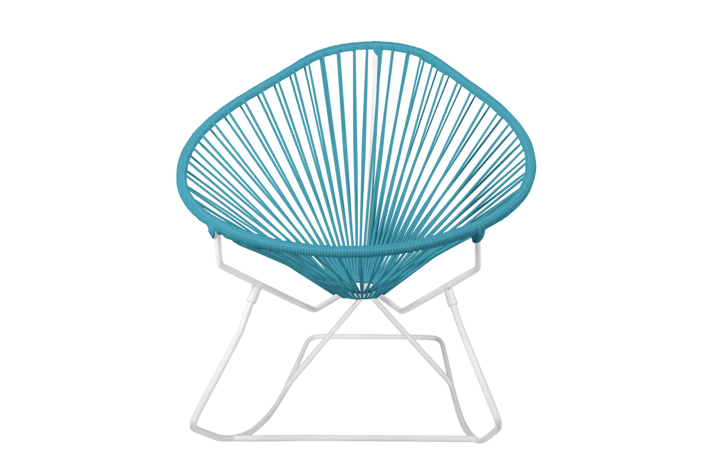 Handcrafted Premium Acapulco Rocking Chair – Indoor/Outdoor Design with Custom Frame & Vinyl Colors