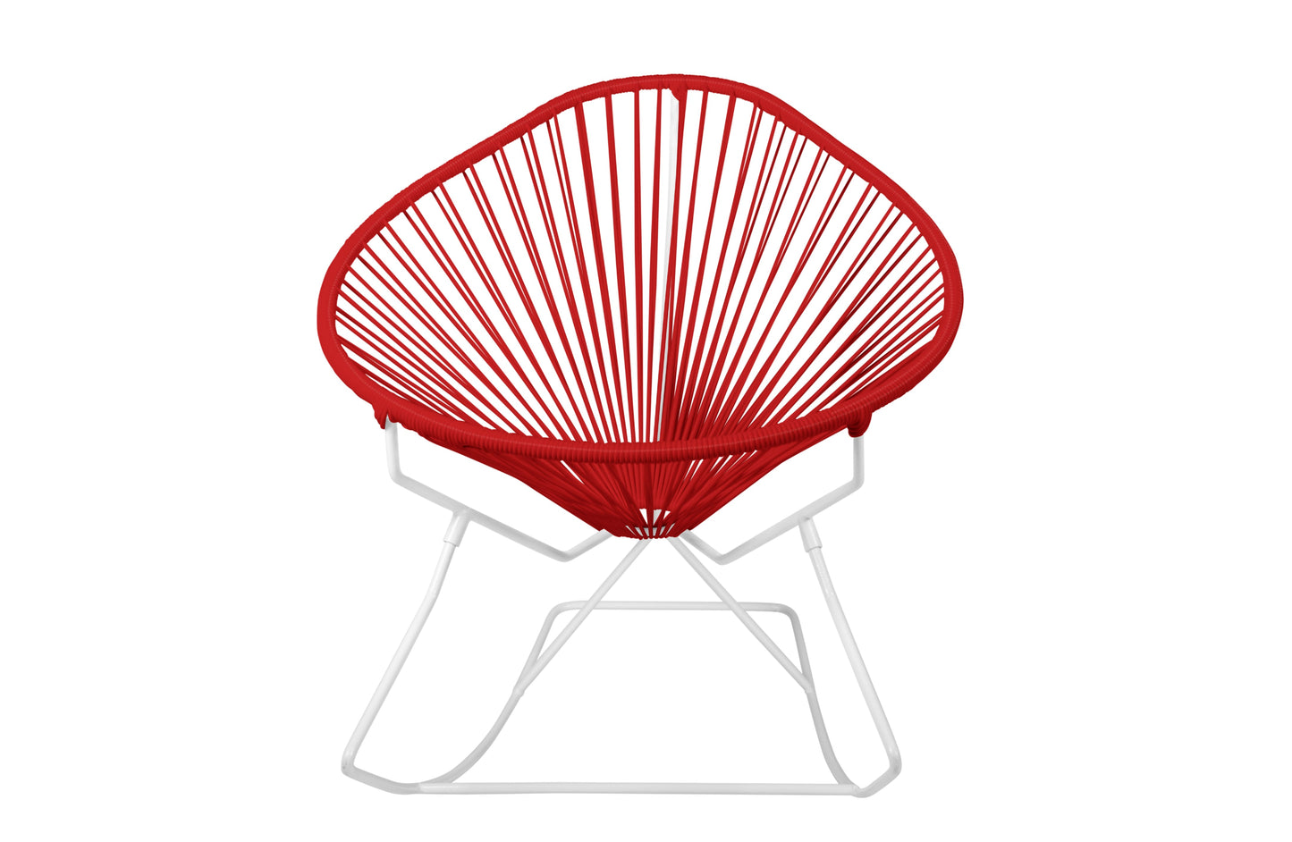 Handcrafted Premium Acapulco Rocking Chair – Indoor/Outdoor Design with Custom Frame & Vinyl Colors
