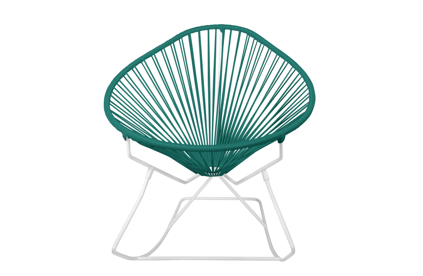 Handcrafted Premium Acapulco Rocking Chair – Indoor/Outdoor Design with Custom Frame & Vinyl Colors