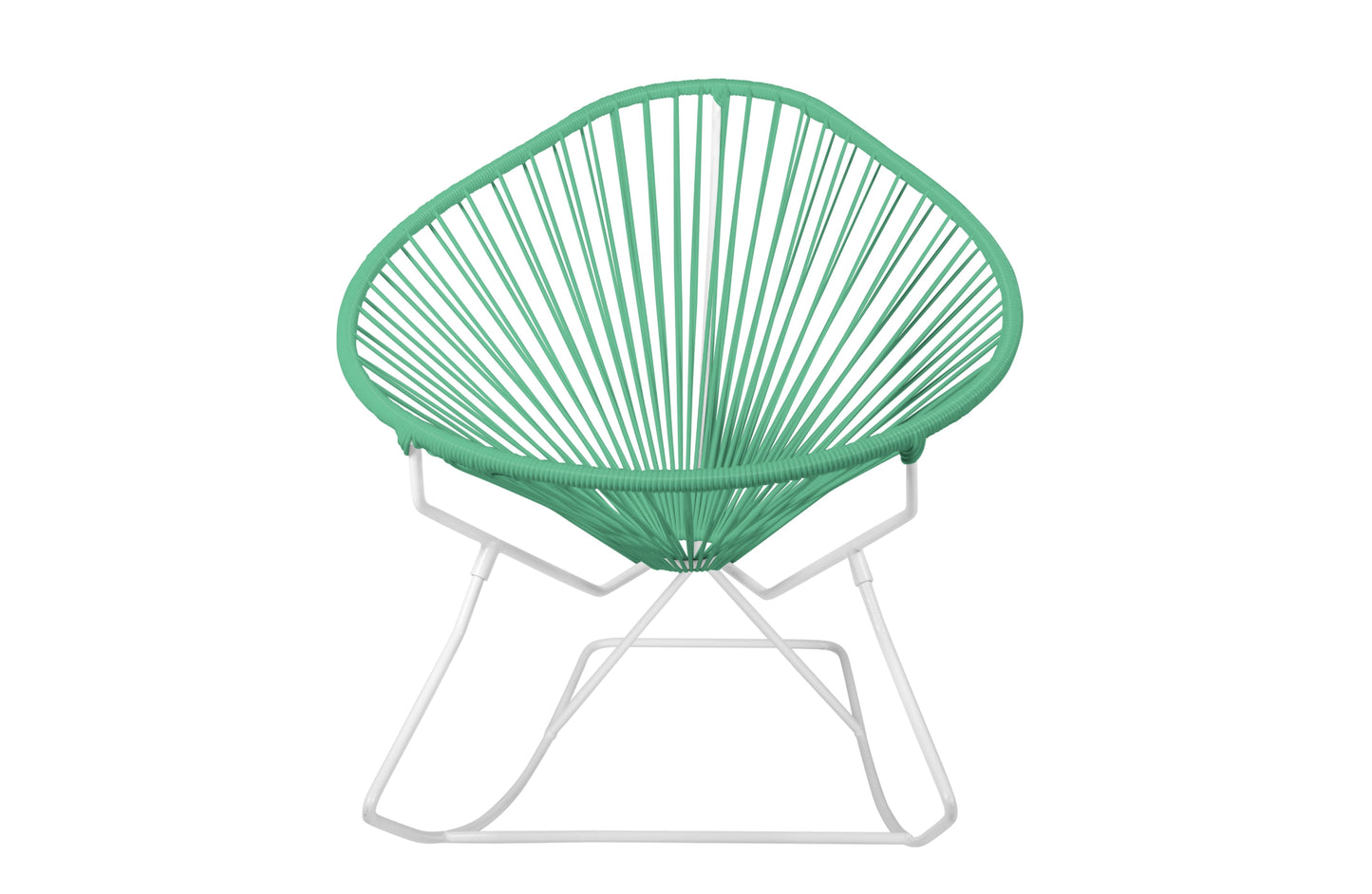 Handcrafted Premium Acapulco Rocking Chair – Indoor/Outdoor Design with Custom Frame & Vinyl Colors