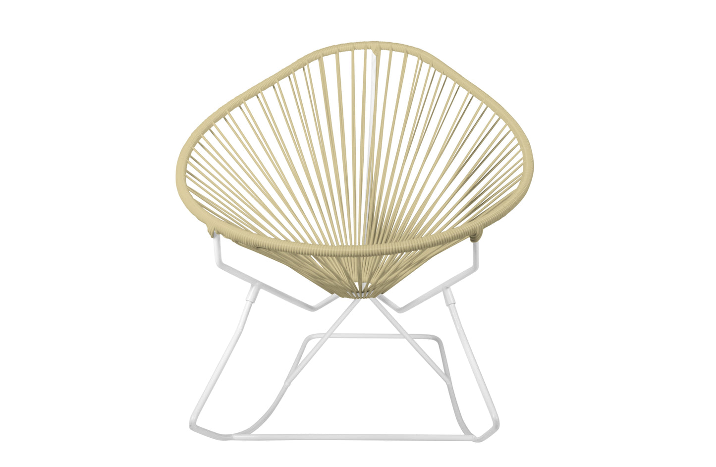 Handcrafted Premium Acapulco Rocking Chair – Indoor/Outdoor Design with Custom Frame & Vinyl Colors
