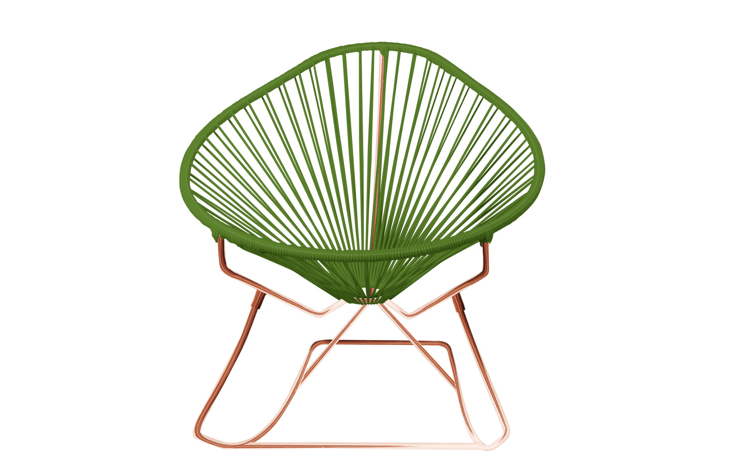 Handcrafted Premium Acapulco Rocking Chair – Indoor/Outdoor Design with Custom Frame & Vinyl Colors