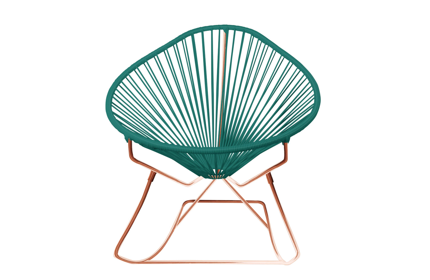 Handcrafted Premium Acapulco Rocking Chair – Indoor/Outdoor Design with Custom Frame & Vinyl Colors