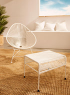 Handwoven Atom Ottoman – Customizable