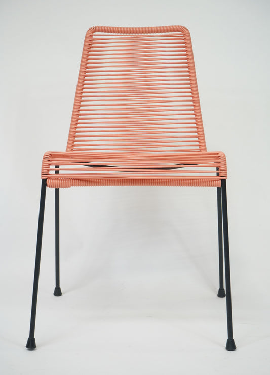 El Durazno Chair Peach/Black